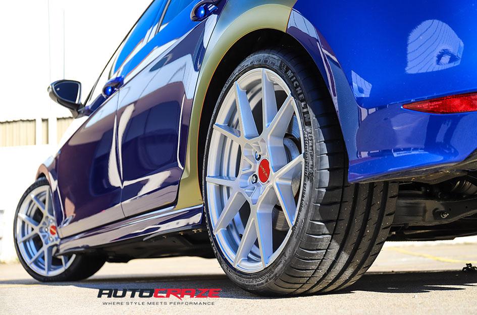 VOLKSWAGEN GOLF KPS BRUSHED WITH SILVER LIP